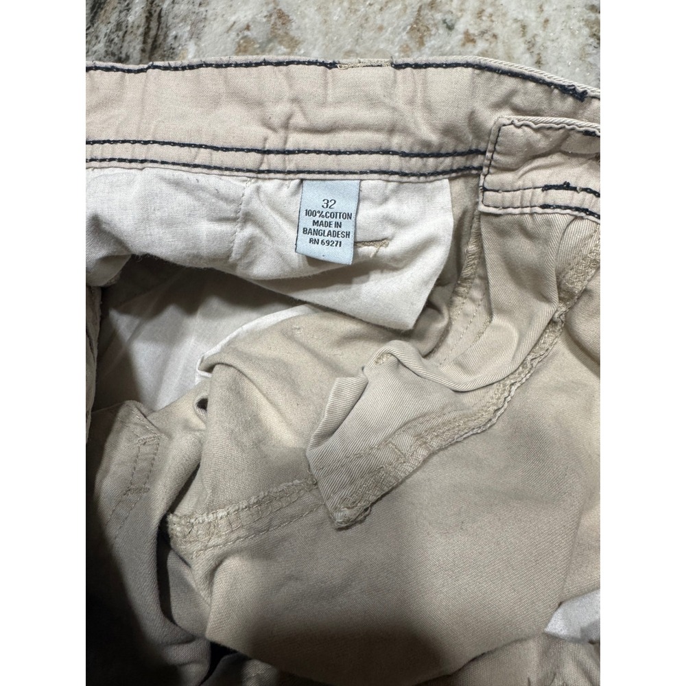 Sun River Cargo Shorts Mens 32 Tan Khaki Cotton Multi Pocket Utility 1275.14 - Picture 6 of 8